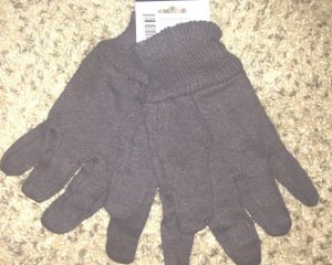 12 Par Pack Brown Jersey Industrial And  Work Safety Gloves (PPE) size L