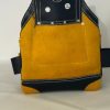 Oil Tanned Leather Pouch With Extra Big Pockets For Nails And Tools