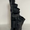 Oil Tanned Leather Pouch With Extra Big Pockets For Nails And Tools