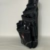 Oil Tanned Leather Pouch With Extra Big Pockets For Nails And Tools