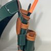 Top Grain Tool  Pouch With Extra Big Pockets For Nails  with Foam Padded belt