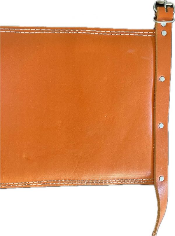 Village  Leather - bricks  Worker/ Chaps With foam padded , Adjustable Belt!