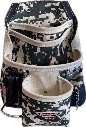 MASTPUR  MultiPurpose HeavyDuty Canvas Nail/Hand Carpenter 10 pocket Tool Pouch