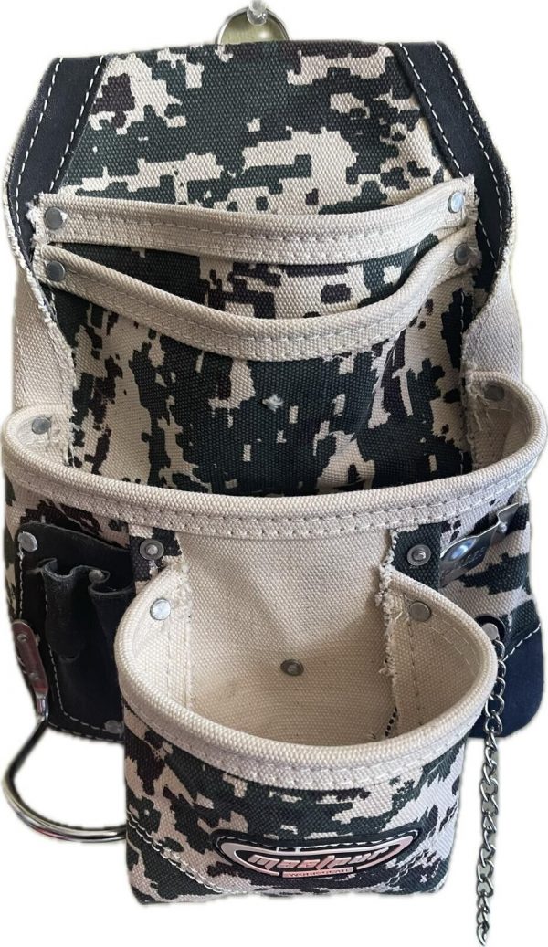 MASTPUR  MultiPurpose HeavyDuty Canvas Nail/Hand Carpenter 10 pocket Tool Pouch