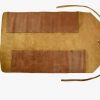Leather Tool Roll Up Tool Kit Organiser , LeatherWrench Roll Chisel Pouch