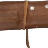 Leather Tool Roll Up Tool Kit Organiser , LeatherWrench Roll Chisel Pouch