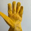 12 pair pack Top Grain Cow Leather  Men's work Leather and Fabric Gloves