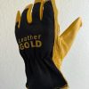 12 pair pack Top Grain Cow Leather  Men's work Leather and Fabric Gloves