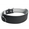 Leather  Weight Lifting Belt 4" Back Support Fitness Gym Training Bodybuilding