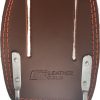 LEATHER GOLD  Hammer holder Steel hook 4mm Leather