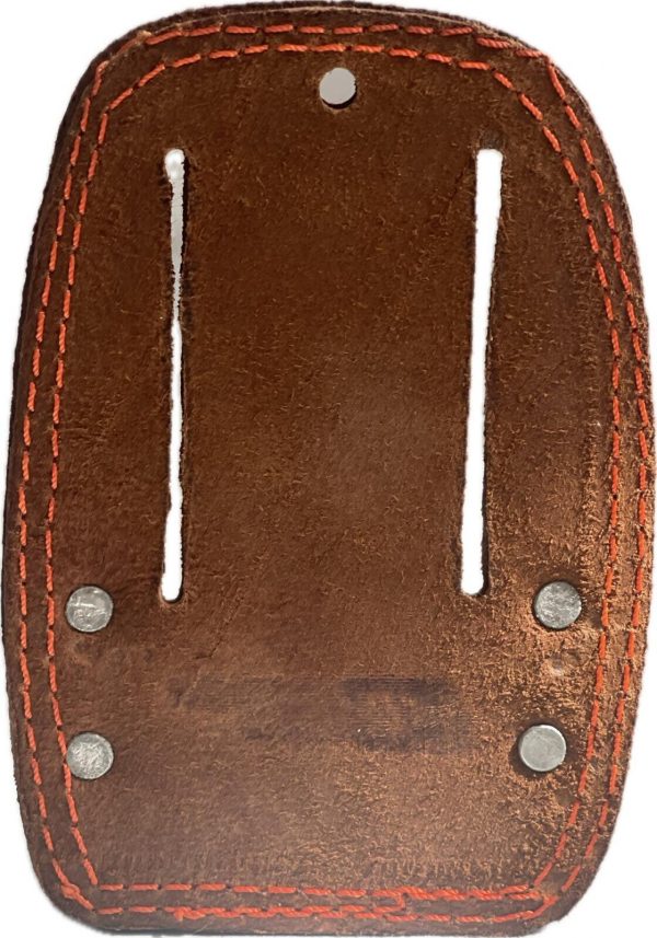 LEATHER GOLD  Hammer holder Steel hook 4mm Leather