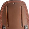 LEATHER GOLD  Hammer holder Steel hook 4mm Leather