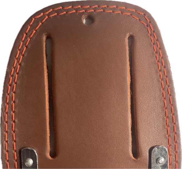 LEATHER GOLD  Hammer holder Steel hook 4mm Leather