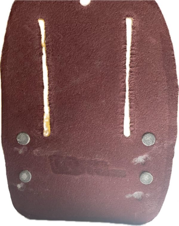 Leather Gold  - Steel hook Top Grain Leather Belt Hammer Holder