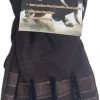 Heavy Duty GOAT SKIN MECHANIC  WORK GLOVES - 6 Pair Pack