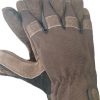 Heavy Duty GOAT SKIN MECHANIC  WORK GLOVES - 6 Pair Pack