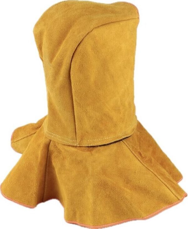 Welding Hood Welding Shawl Hat With Neck And Shoulders Draped Cowhide