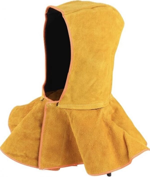 Welding Hood Welding Shawl Hat With Neck And Shoulders Draped Cowhide