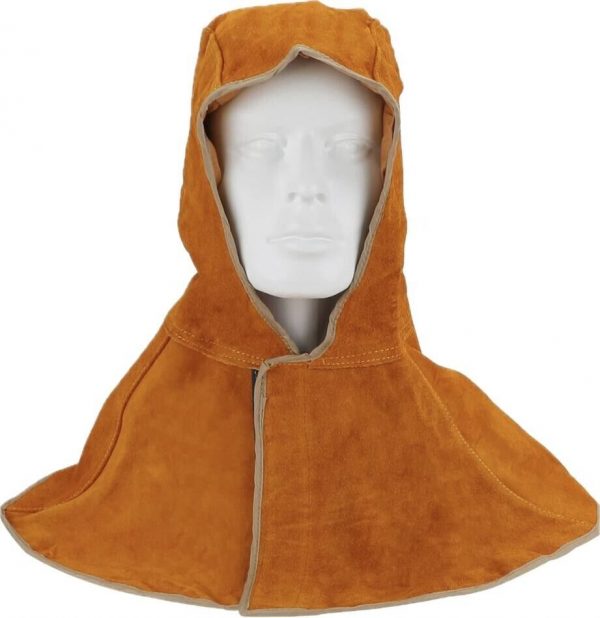 Welding Hood Welding Shawl Hat With Neck And Shoulders Draped Cowhide