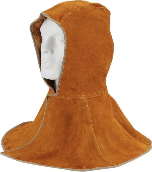Welding Hood Welding Shawl Hat With Neck And Shoulders Draped Cowhide