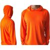 High Visibile Long Sleeve Orange Work Safety Hoodie