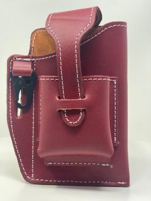 Men Leather Cell Phone Bag Belt Loop Waist Pack Wallet Holder Case