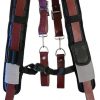 Leather  Gold work Suspenders | Tool Belt Suspenders | Grain Leather Suspender