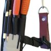 Leather  Gold work Suspenders | Tool Belt Suspenders | Grain Leather Suspender