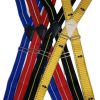 MASTPUR Work Suspenders Red  2 inch Wide Adjustable Heavy Duty