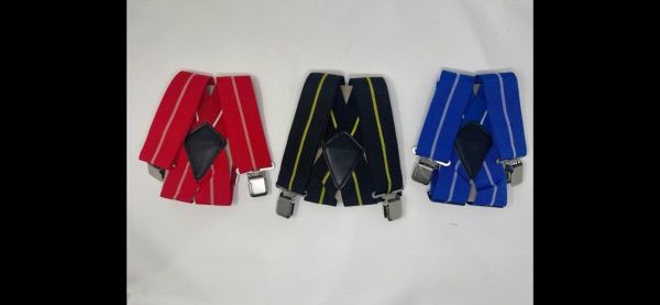 Heavy Duty utility Clips 2” Wide Elastic Work Suspender