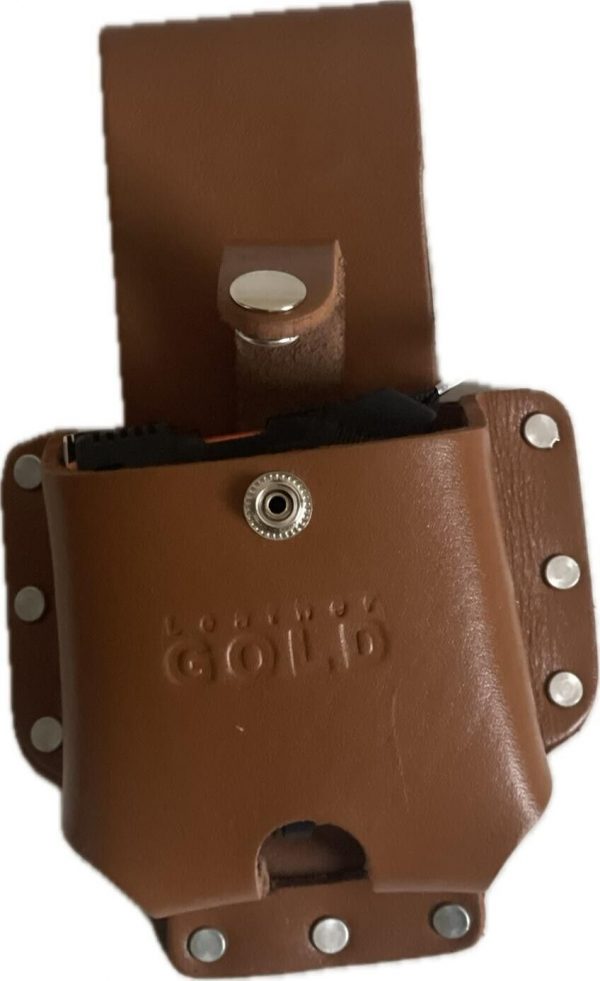 16-30' Leather Measuring Tape Measure Belt Holder Pouch Tool Carrier