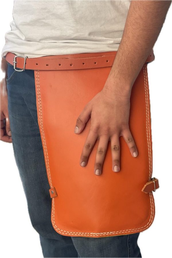 Bricks ,Welding and Steel  Worker Protective Leather  padded Chap For Leg