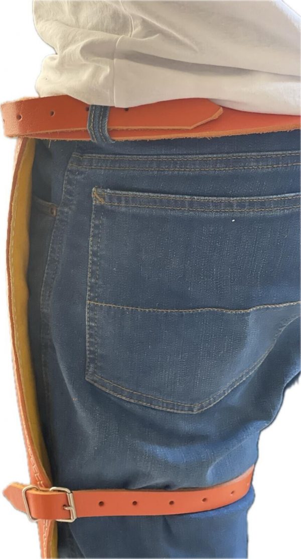 Bricks ,Welding and Steel  Worker Protective Leather  padded Chap For Leg