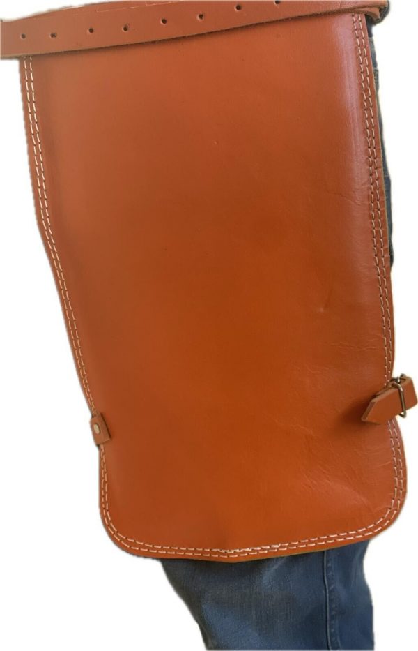 Bricks ,Welding and Steel  Worker Protective Leather  padded Chap For Leg