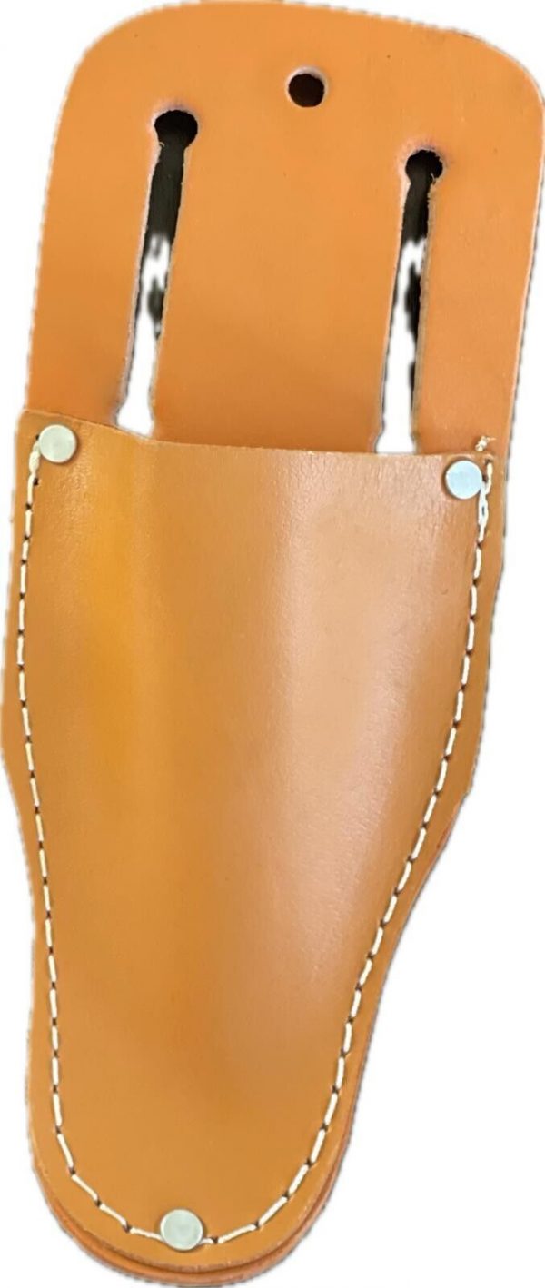 LEATHER GOLD Scissors and  Knife Holder