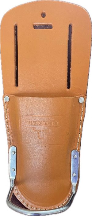 Village Leather Plier Holder Pouch With Hammer Holder Hook