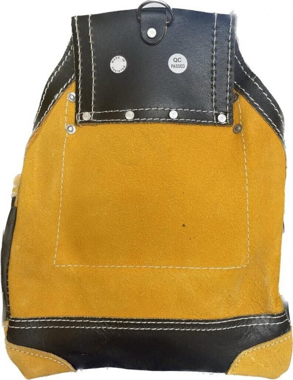 Village Leather Tool Pouch for Carpenters, Electricians, Framers, Handyman