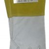 Leather Gold Top Grain  Goatskin Leather TIG Welding Gloves 6" cuff