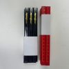 Mastpur  12-pack GRAPHITE Hard Lead Lumber Wooden Flat Carpenter Pencils 7"