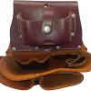 Leather Gold Genuine Leather Framer’s Rig Tool Belt,15 Pockets Sliding Pouches