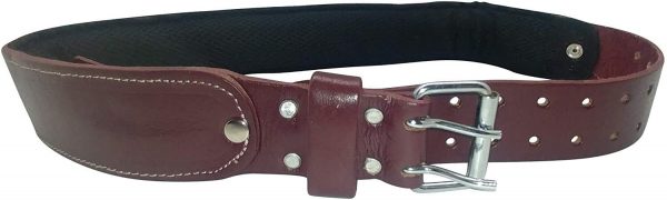 Leather Gold Genuine Leather Framer’s Rig Tool Belt,15 Pockets Sliding Pouches