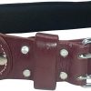 Leather Gold Genuine Leather Framer’s Rig Tool Belt,15 Pockets Sliding Pouches