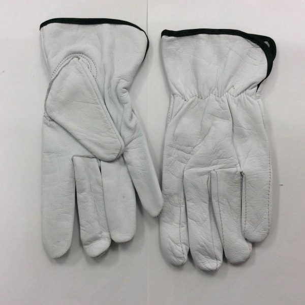12 Pair Pack, Goat Skin Grain Leather Drivers, work safety gloves (PPE), Size  S