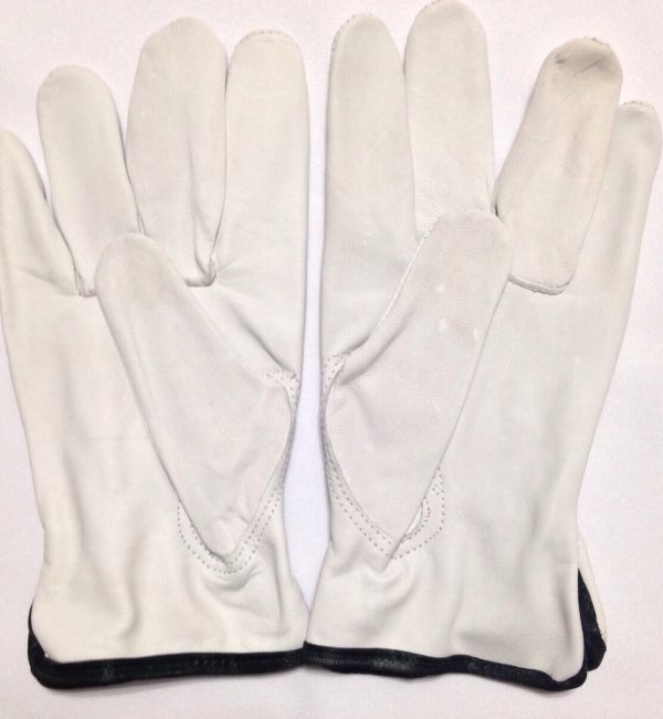 10 Doz Case, Goat Skin Grain Leather Drivers, work safety gloves (PPE), Size L