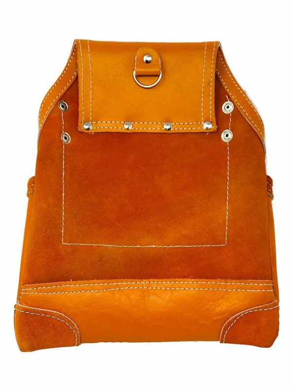 Western Heritage Cow Grain Leather Heavy Duty 10 Pocket Carpenters' Tool Pouch