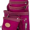 Western Heritage Cow Grain Leather Heavy Duty 10 Pocket Carpenters' Tool Pouch