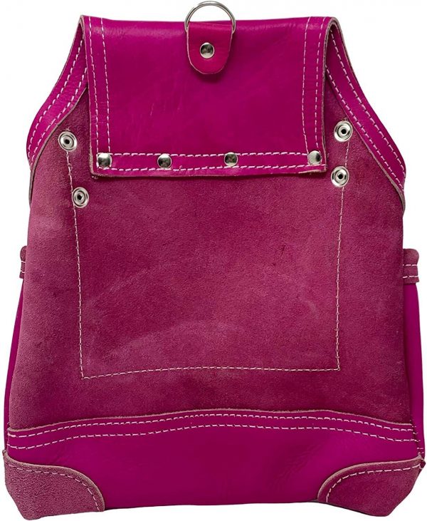 Western Heritage Cow Grain Leather Heavy Duty 10 Pocket Carpenters' Tool Pouch