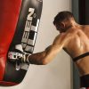 Greenhill 70-100 lbs Genuine Leather Heavy Punching Bag for Boxing, MMA and Gym