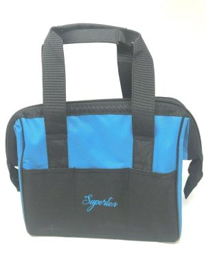 Supertex Tool Bag, Multi-Purpose Storage Bag Wide Mouth and Zipper