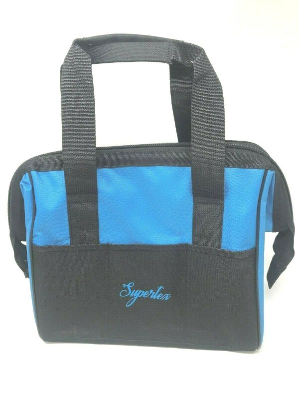 Supertex Tool Bag, Multi-Purpose Storage Bag Wide Mouth and Zipper